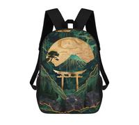 sinyumoney Japanese Culture Art Mochila Escolar Resistente Al Agua - Perfecta Para Viajes, Trabajo Y Uso Diario 17inch