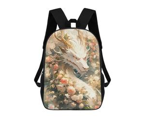 sinyumoney Japanese Dragon Anime Art Mochila Escolar, Mochila Para Portátil, Mochila Para Adolescentes, Niñas, Niños, Mujeres Y Hombres 17inch