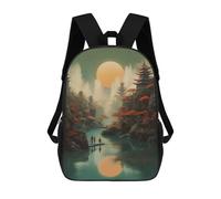 sinyumoney Japanese Fantasy 07 Mochila Ronaldo, Mochila Infantil, Mochila Escolar Para Estudiantes, Mochila Para Libros, Mochila Escolar Impresa En 3D Para Niños Y Niñas, 17inch