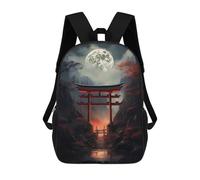 sinyumoney Japanese Fantasy Gate Mochila Escolar Para Niñas Mochila Impermeable Mochila Informal De Día Mochila Ligera Para Niño Y Niña Mochila Escolar 17inch