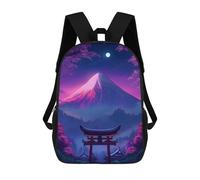 sinyumoney Japanese Nature Mochila Escolar Mochila De Día Mochila De Negocios Mochila Impermeable Para Libros Para Hombres/mujeres 17inch