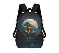 sinyumoney Japanese Night 07 Mochila Escolar Para Niñas 17inch Mochila Informal Ligera Para Niños Y Niñas, Ideal Para Estudiantes De Secundaria
