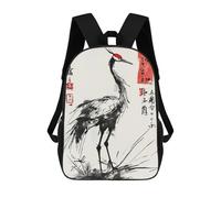 sinyumoney Japanese Painting Mochila Escolar, Mochila Infantil Para Niños Y Adolescentes, Regalos, Mochilas De Día Con Impresión 3D, Mochila Escolar, Mochila Para Libros 17inch