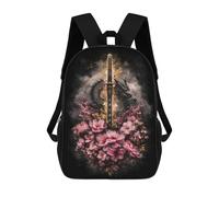 sinyumoney Japanese Sword Art Print Mochila Escolar, Bolso De Negocios, Bolso Para Portátil Duradero Para Campus, Actividades Al Aire Libre, Viajes Y Deportes 17inch