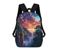 sinyumoney Japanese Temple Japan Mochila Escolar Impresa En 3D Para Niños Y Niñas, Mochila Escolar, Mochila De Viaje Para Niños 17inch