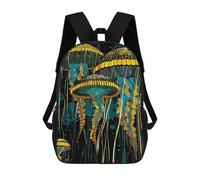 sinyumoney Jellyfish Abstract Mochila Escolar Infantil Impresa En 3D, Mochila Informal De Moda Para Niños, Mochila De Viaje De Alta Capacidad Para Libros Para Niños 17inch