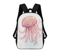 sinyumoney Jellyfish Cute Mochila Escolar Mochila Para Niñas Y Niños Mochilas De Gran Capacidad Mochilas Ligeras Para Niños Y Estudiantes 17inch