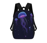 sinyumoney Jellyfish Galaxy Mochila Escolar Mochilas Escolares Para Niñas Y Niños Mochila Con Bolsillo Mochila Escolar De Moda Mochila Infantil 17inch