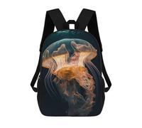 sinyumoney Jellyfish Mochila Escolar Impresa En 3D 17inch Mochilas De Moda Para Niños, Mochilas Escolares Para Niños De Primaria Y Secundaria