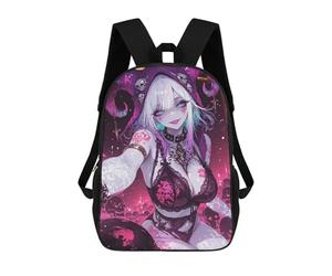 sinyumoney Jester Girl Mochila Escolar, Mochila Informal, Mochila De Día, Mochila Escolar, Mochila De Trabajo, Mochila De Viaje Para Adolescentes, Niñas, Niños, Mujeres Y Hombres 17inch
