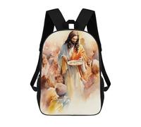 sinyumoney Jesus Feeding The Poor Mochila Trabajo Negocios Colegio Escuela Para Campus Deportes Al Aire Libre Viajes 17inch
