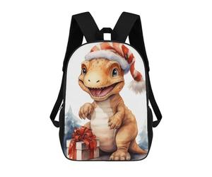 sinyumoney Jolly Puppy T Rex Dinosaur Mochila Infantil Para Niñas, Mochila Escolar 3D, Mochila Para Niños Pequeños, Mochila Informal De Día, Mochila Escolar De Moda 17inch