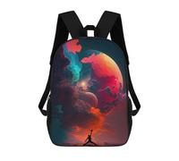 sinyumoney Journey Beyond The Stars Mochila Escolar Infantil Impresa En 3D Para Niños, Mochila De Viaje De Alta Capacidad, Bolsas Para Libros, Mochila Escolar Infantil 17inch