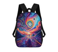 sinyumoney Journey Through Cosmos Mochilas Escolares, Mochilas Para Portátil, Mochilas Para Camping, Aventuras Al Aire Libre Y Viajes Diarios 17inch