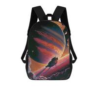 sinyumoney Journey Through The Nebula Mochila Infantil, Mochila Escolar Impresa En 3D, Mochila Para Niños Y Niñas, Mochila Escolar Ajustable Para La Escuela Primaria 17inch
