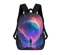 sinyumoney Journey to The Cosmic Frontier Mochila Escolar Impresa En 3D Para Niños Y Niñas, Mochila Para Portátil Para Niños/estudiantes/adultos 17inch