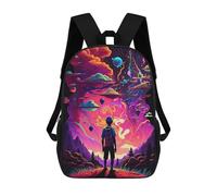 sinyumoney Journey to The Multiverse Mochilas Impresas En 3D Para Niños, Mochila Escolar, Mochila De Moda Para Niños De Primaria Y Secundaria 17inch