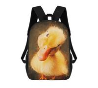 sinyumoney Judgmental Duck Mochilas Para Niños Mochilas Escolares Mochila Escolar Para Niños Impresa En 3D Mochilas De Viaje De Moda Para Niños De Primaria Y Secundaria 17inch