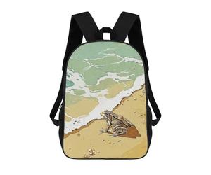 sinyumoney Jump Into The Sea Mochila Escolar Mochila De Día Mochila De Negocios Mochila Impermeable Para Libros Para Hombres/mujeres 17inch