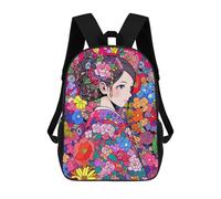 sinyumoney Kimono Girl Kawaii Anime Mochila Escolar Infantil Impresa En 3D Para Niños, Mochilas De Viaje, Bolsas Para Libros, Mochila Escolar Infantil 17inch