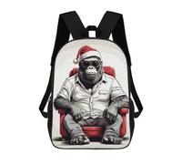 sinyumoney King Kong Christmas Mochilas Escolares Impresas En 3D, Mochila Escolar Informal Para Niños, Mochila Escolar De Moda Para Estudiantes De Secundaria 17inch