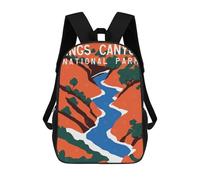 sinyumoney Kings Canyon National Park Mochila De Negocios Resistente Para Portátil Para Niñas, Niños Y Adolescentes 17inch