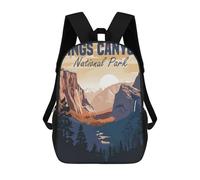 sinyumoney Kings Canyon National Park Mochila Escolar Infantil De Moda Informal Mochilas Infantiles Impresas En 3D Mochila Grande Para Niño 17inch