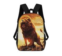 sinyumoney Kings Instructions Mochila Escolar, Secundaria, Preparatoria, Universidad, Mochila De Viaje Para El Campus, Viajes Al Aire Libre, Deportes 17inch