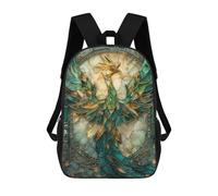 sinyumoney Kintsugi Phoenix Bird Mochila Infantil De Moda Divertida Mochila Escolar Para Niños Y Adolescentes Con Impresión 3D Para Niños 17inch