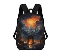 sinyumoney Knowledge Is Power Mochila Escolar Impresa En 3D 17inch Mochila Escolar Infantil Mochilas De Viaje Mochila Informal De Moda Para Niños Y Estudiantes
