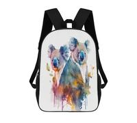 sinyumoney Koala Bear Watercolor Art Mochila Escolar Ligera Para Aeropuerto, Estudiantes Universitarios, Mochila Para Hombres, Mujeres Y Adolescentes 17inch