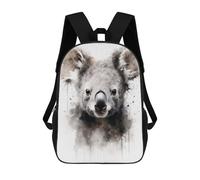 sinyumoney Koala Beauty Watercolor Mochila, Mochila Escolar Impresa En 3D, Bolsa Para El Almuerzo Escolar, Mochila De Viaje, Mochila Para Amigos, Mochila Escolar Para Niñas Y Niños 17inch