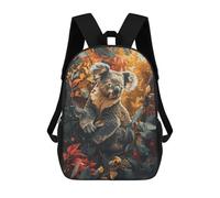 sinyumoney Koala Forest Trees Mochila Escolar Infantil De 17 Pulgadas Con Estampado 3D, Mochila Moderna Para Niños, Mochilas De Viaje, Bolsas Para Libros, Mochila Escolar Infantil