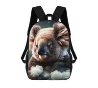sinyumoney Koala in Clouds -2 Mochila Escolar Infantil De Moda Informal Mochilas Infantiles Impresas En 3D Mochila Grande Para Niño 17inch
