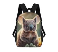 sinyumoney Koala Portrait Mochila Escolar Resistente Al Agua, Mochila De Viaje, Bolsa Para Computadora Para La Escuela/trabajo/viajes 17inch