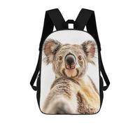 sinyumoney Koala Selfie Mochila Escolar Mochila Para Niños Impresa En 3D Mochilas Infantiles Para Niños Y Niñas Mochilas Escolares Mochilas De Viaje Para Niños 17inch