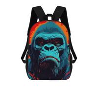 sinyumoney Kong The Primate King Mochila Infantil, Mochila Escolar Infantil, Mochilas Escolares Impresas En 3D Para Niños Y Estudiantes Adolescentes 17inch