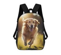 sinyumoney Labrador Retriever Dog Mochila Escolar Impresa En 3D Mochilas Informales Para Niños Mochila Escolar Impresa En 3D Para Niños De Primaria Y Secundaria 17inch