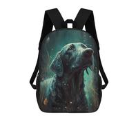 sinyumoney Labrador Retriever Dog Mochila Escolar Infantil Impresa En 3D Para Niños, Mochilas De Viaje De Alta Capacidad, Bolsas Para Libros, Mochila Escolar Infantil 17inch