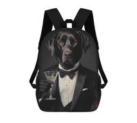 sinyumoney Labrador Retrievers Dog Mochilas Escolares Impresas En 3D, Mochila Escolar Informal Para Niños, Mochila Escolar De Moda Para Estudiantes De Secundaria 17inch