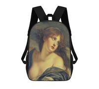 sinyumoney Lady Eyes Mochila Escolar Infantil De 17 Pulgadas, Impresa En 3D, Estilo Casual, Para Niños, Ideal Para Viajes, Como Mochila Escolar O Para Llevar Libros.