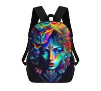 sinyumoney Lady Surreal 07 Mochilas Infantiles Impresas En 3D, Mochilas De Moda Informales, Mochilas De Viaje Bonitas, Mochilas Informales Para Exteriores Para Niños Y Niñas 17inch