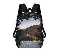 sinyumoney LAKE BLED Mochila Escolar Resistente Al Agua, Mochila De Negocios Para Hombres, Mujeres Y Adolescentes 17inch