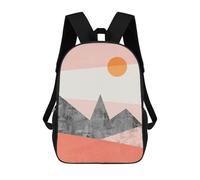 sinyumoney Landscape Collage A1 Mochila Mochila Informal Para El Día A Día Escuela Trabajo Viajes Bolsa - Perfecta Para Viajes, Trabajo Y Uso Diario 17inch