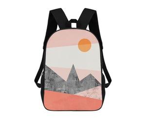 sinyumoney Landscape Collage A1 Mochila Mochila Informal Para El Día A Día Escuela Trabajo Viajes Bolsa - Perfecta Para Viajes, Trabajo Y Uso Diario 17inch