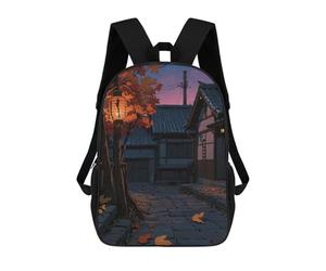 sinyumoney Lanterns Glow in Fall Mochila Escolar Resistente Al Agua, Mochila Escolar De Negocios Para Niños/niñas/adolescentes 17inch