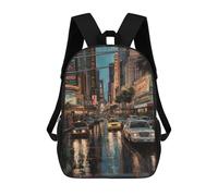 sinyumoney Las Vegas Art USA Mochila Escolar/de Trabajo/para Portátil Para Hombres, Mujeres Y Adolescentes 17inch