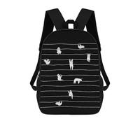 sinyumoney Lazy Sloth Mochilas Para Niños Mochila Escolar Mochila Escolar Impresa En 3D Para Niños Estudiantes De Primaria Y Secundaria 17inch