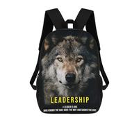 sinyumoney Leadership Alpha Wolf Mochilas Escolares, Bolsos De Negocios, Bolsos Para Portátiles Resistentes Para Hombres, Mujeres Y Adolescentes 17inch