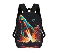 sinyumoney Legendary Fire Galaxy Mochila Escolar Resistente Al Agua, Mochila De Negocios Para Hombres, Mujeres Y Adolescentes 17inch